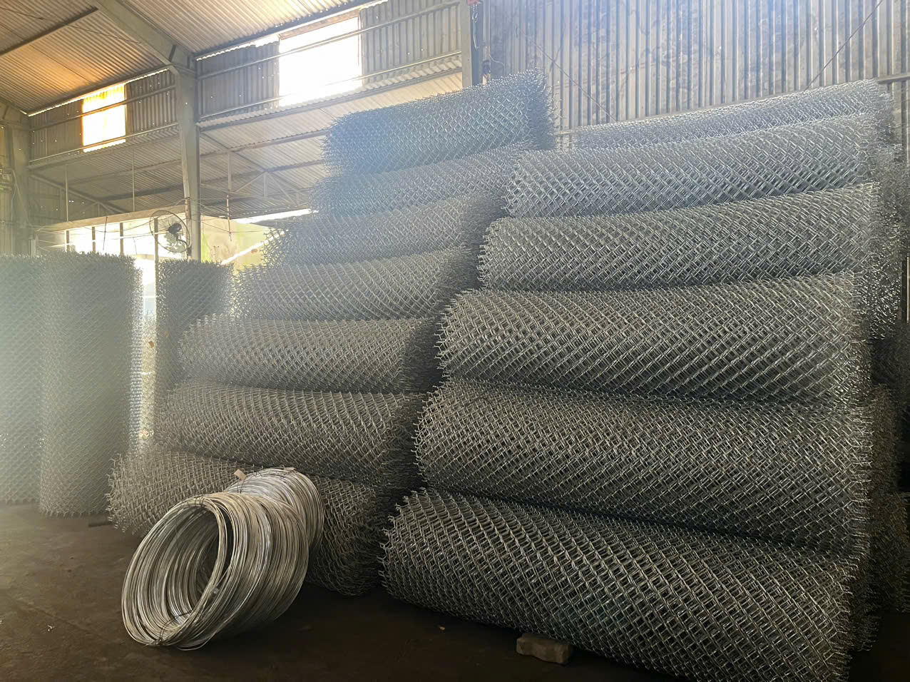 Công trình cung cấp dây kẽm mạ cho nhà thầu tại Sơn Trà Đà Nẵng